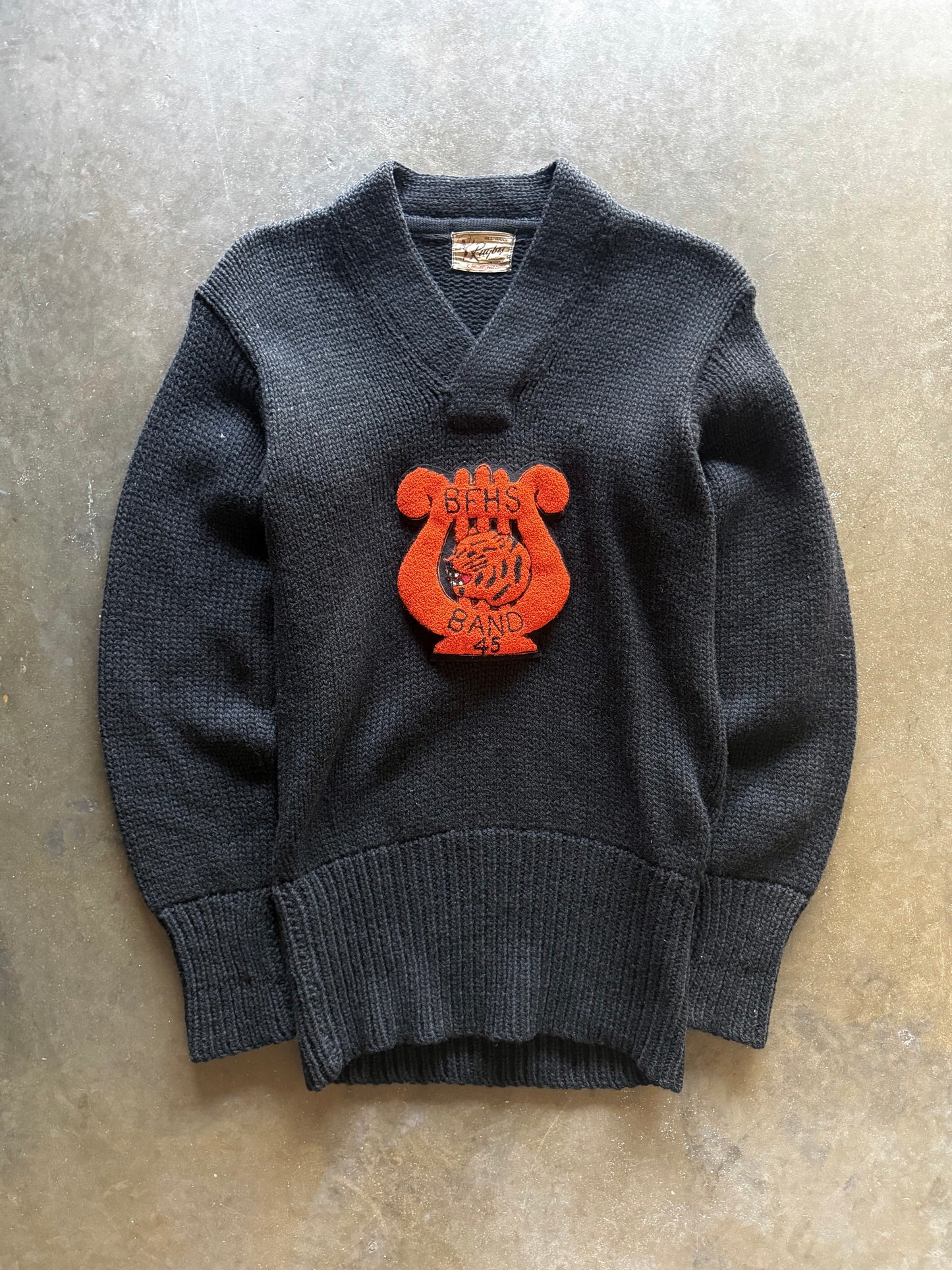 40’s BFHS Band Varsity Wool Sweatshirt
