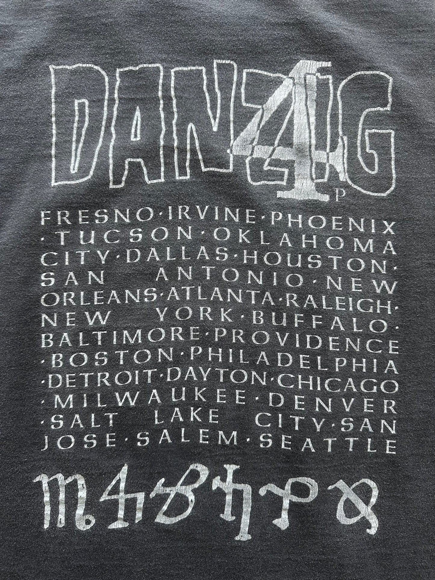 90’s Danzig Tour Shirt