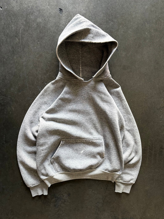 80’s Blank Two Tone Hooded Sweatshirt