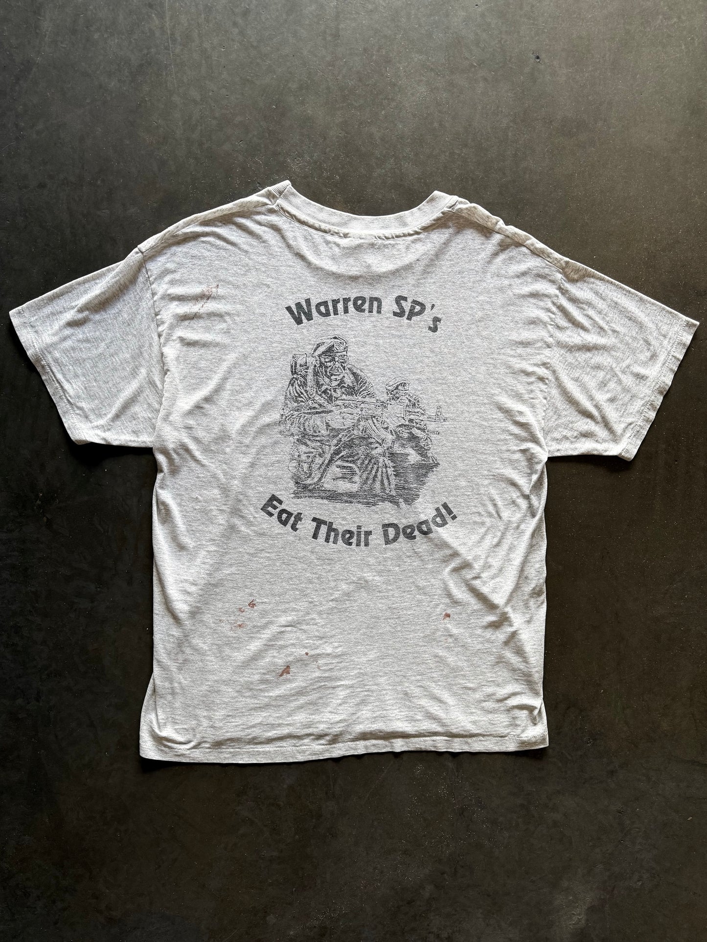90’s Peacekeeper Challenge Stained Shirt