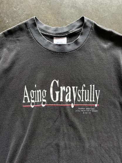 90’s Aging Graysfully Two Tone Shirt