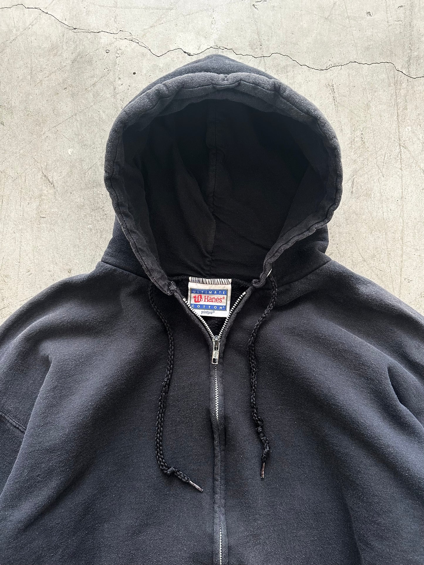 2000’s Hanes Blank Zip Up Sweatshirt